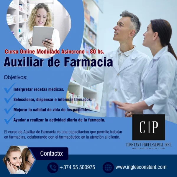Auxiliar de Farmacia